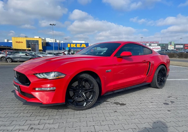 Ford Mustang cena 157300 przebieg: 19000, rok produkcji 2019 z Szczawno-Zdrój małe 497